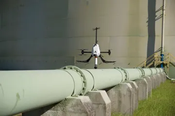 How do you work in pipeline inspection drones?