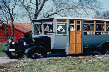 Who invented the Volvo bus?