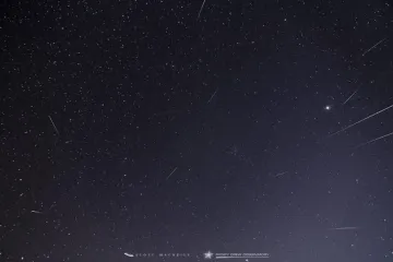 What time should I go out to watch the meteor shower tonight?